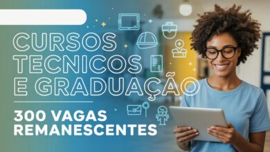 IFRS abre vagas gratuitas em cursos técnicos e de graduação. Inscrições de 29/07 a 04/08. Seleção por ordem de inscrição. Confira detalhes!