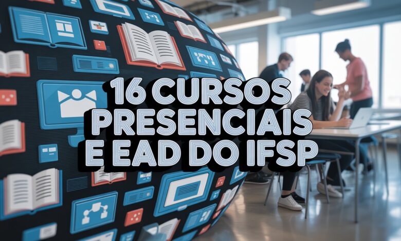 Inscrições abertas para cursos gratuitos no IFSP! São 16 opções em diversas áreas. Garanta sua vaga por ordem de inscrição. Não perca tempo!