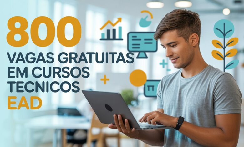 Inscrições abertas para cursos técnicos gratuitos EAD no IFNMG! Vagas para Administração, Agropecuária e TI. Inscreva-se até 10 de agosto.