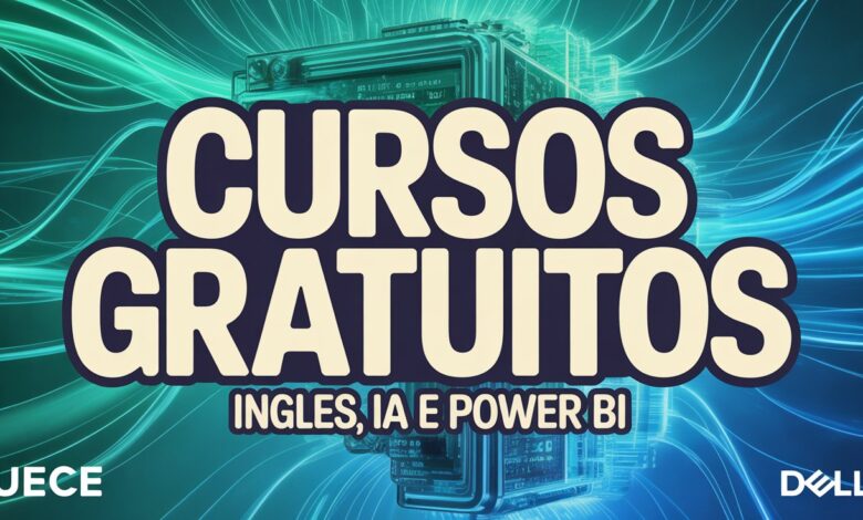 UECE e Dell abrem 1.000 vagas em cursos gratuitos de Inglês, IA e Power BI. Inscrições abertas para estudantes e professores. Garanta a sua!