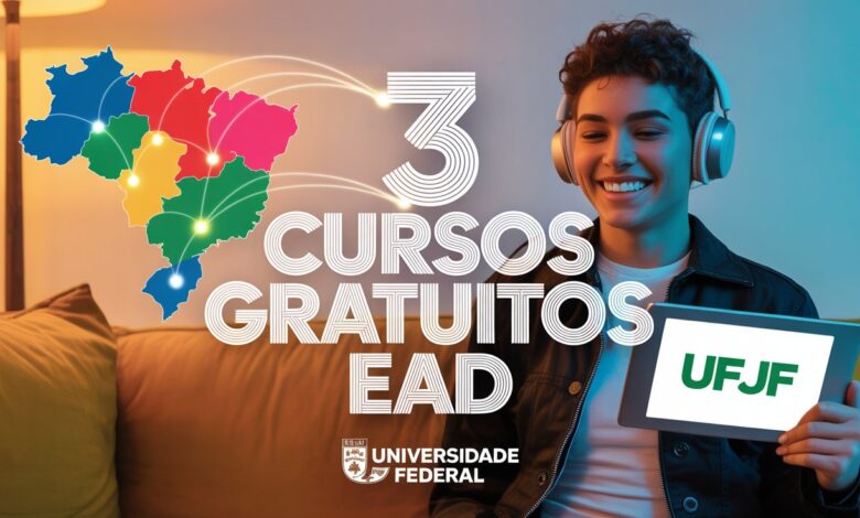 UFJF abre 700 vagas em cursos gratuitos de aperfeiçoamento a distância. Inscrições abertas para educação inclusiva e gestão escolar.