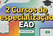Inscreva-se já! Instituto Benjamin Constant do MEC oferece 400 vagas em cursos de especialização EAD gratuitos sobre deficiência visual.
