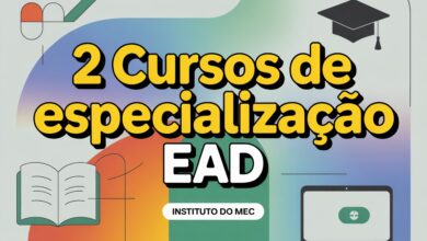 Inscreva-se já! Instituto Benjamin Constant do MEC oferece 400 vagas em cursos de especialização EAD gratuitos sobre deficiência visual.