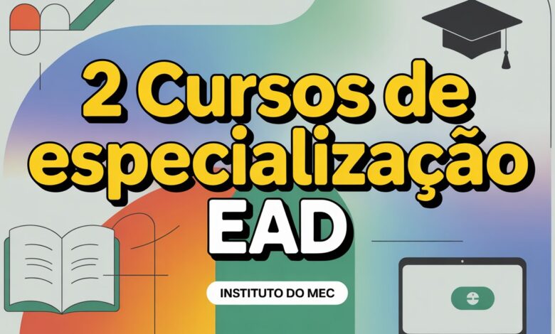 Inscreva-se já! Instituto Benjamin Constant do MEC oferece 400 vagas em cursos de especialização EAD gratuitos sobre deficiência visual.