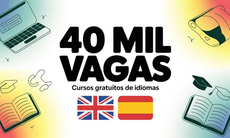 IFSul e IFS abrem 40 mil vagas para cursos de inglês e espanhol gratuitos EaD. Inscrições de 7 a 17/08. Qualifique-se e turbine seu currículo