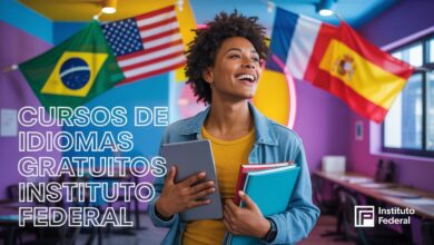 Inscrições abertas para cursos de idiomas gratuitos no IFPB João Pessoa. Vagas para Inglês, Espanhol, Francês e Libras. Confira!