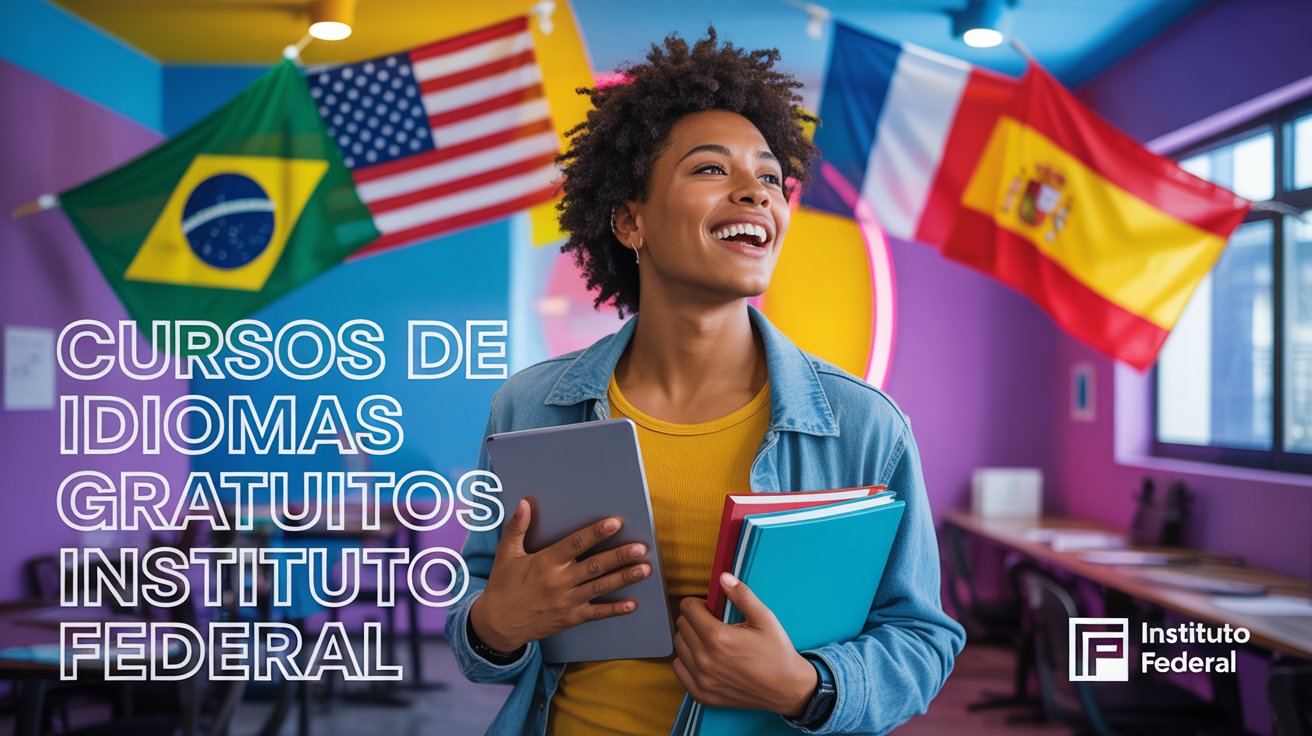 Inscrições abertas para cursos de idiomas gratuitos no IFPB João Pessoa. Vagas para Inglês, Espanhol, Francês e Libras. Confira!