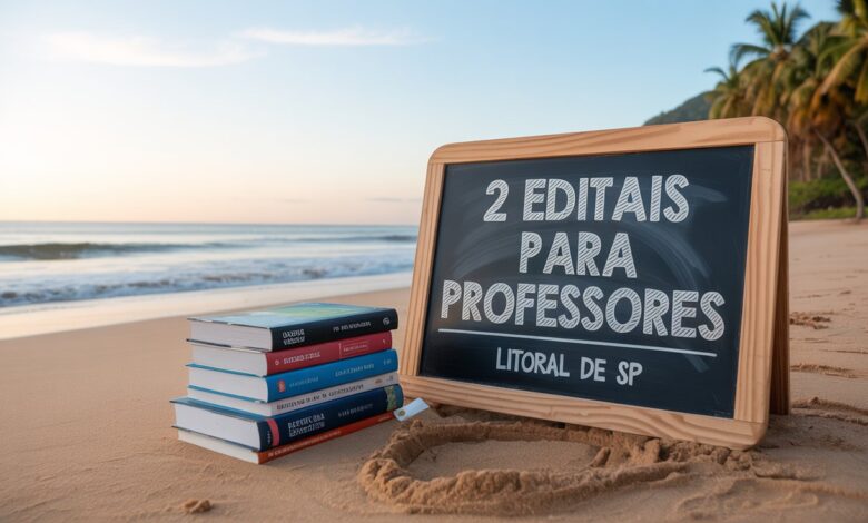 Concurso para professores no litoral de SP! Vagas efetivas e temporárias em Praia Grande e São Vicente. Inscreva-se e trabalhe na praia.