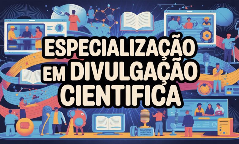 Especialização gratuita em Divulgação Científica no IFRJ. Curso EAD com duração de 18 meses. Inscreva-se até 14/09/2025!