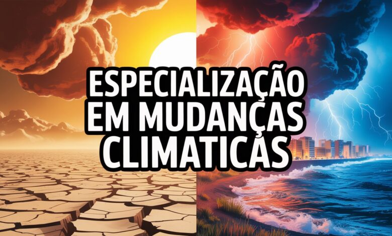 Inscreva-se na especialização gratuita em Mudanças Climáticas EAD da UFSM. 150 vagas abertas! Aulas em 2025. Qualifique-se sem custo.