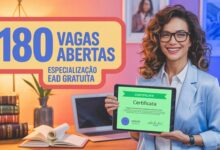 Universidade do Estado da Amazônia abre 180 vagas para Especialização gratuita EAD em Ensino de Ciências. Inscrições até 09/08.
