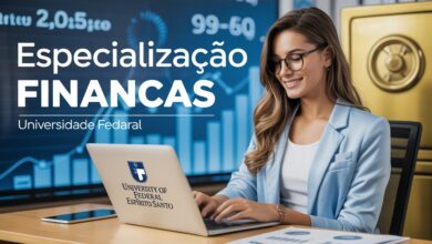 Inscrições abertas! UFES oferece 250 vagas em pós e Especialização EAD gratuita em Finanças para PME. Participe da seleção até 18 de agosto!