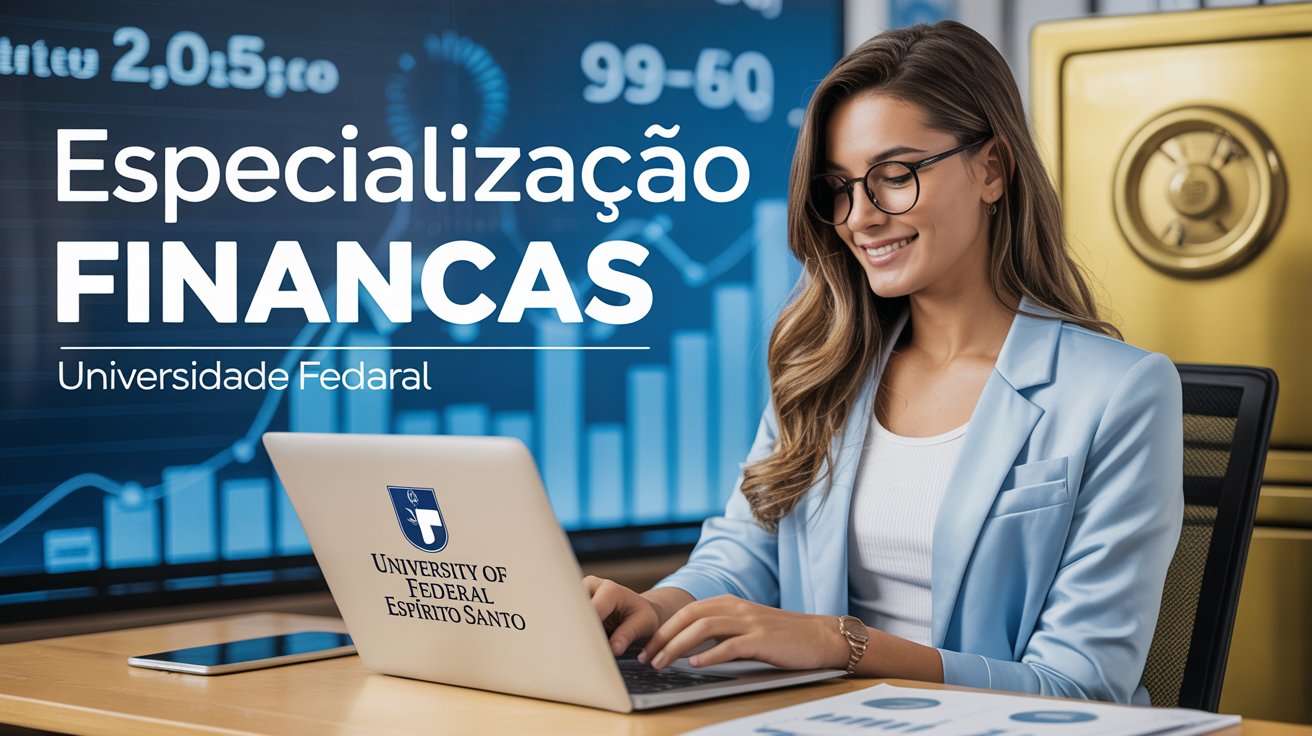 Inscrições abertas! UFES oferece 250 vagas em pós e Especialização EAD gratuita em Finanças para PME. Participe da seleção até 18 de agosto!