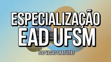 A UFSM oferece 600 vagas em cursos de especialização EAD gratuitos. Inscrições abertas! Confira e qualifique-se em áreas em alta