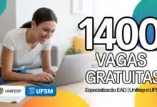 UNIFESP e UFSM oferecem 1400 vagas para especialização EAD gratuita. Cursos em saúde, educação e mais. Inscrições abertas! Confira!