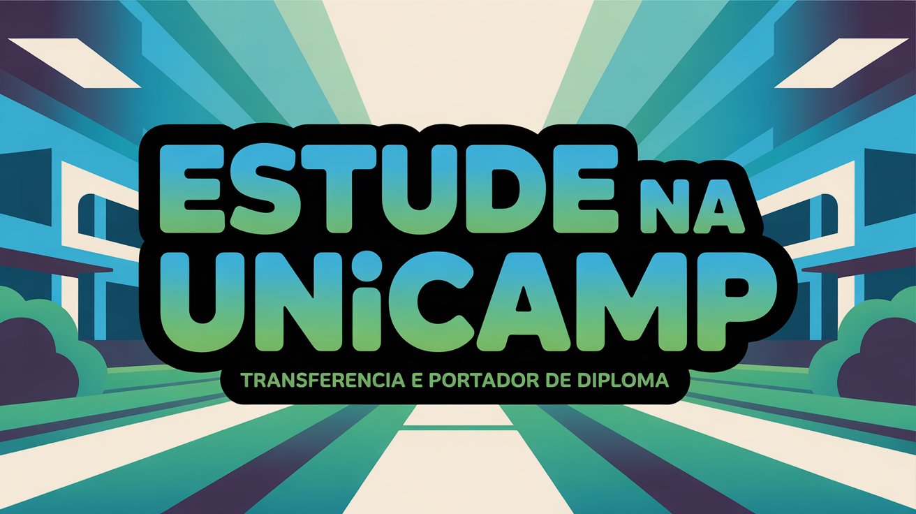 Quer estudar na Unicamp? Processo seletivo para vagas remanescentes para Segunda Graduação e Transerência está aberto! Confira detalhes!