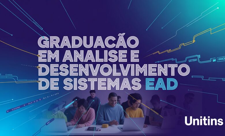 Unitins abre inscrições para Curso de Graduação em Análise e Desenvolvimento de Siatemas EAD com 400 vagas em diversos polos!