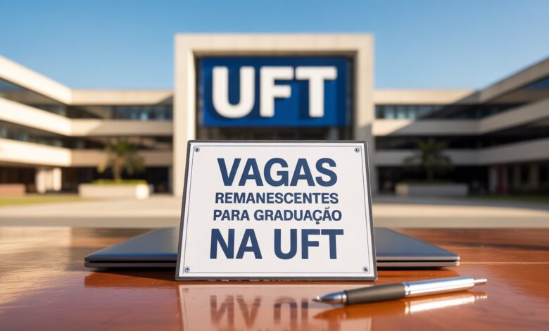 UFT abre 847 vagas para graduação em 2026. Inscreva-se para transferência, reingresso ou como portador de diploma. Veja o edital!