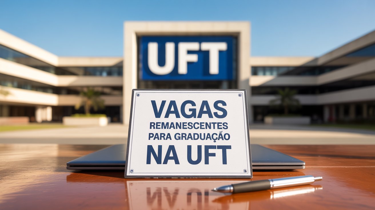 UFT abre 847 vagas para graduação em 2026. Inscreva-se para transferência, reingresso ou como portador de diploma. Veja o edital!