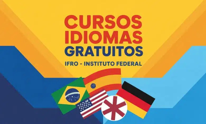 Oportunidade única! Cursos de idiomas gratuitos no IFRO Calama com mais de 200 vagas. Inscrições abertas para toda a comunidade. Confira!