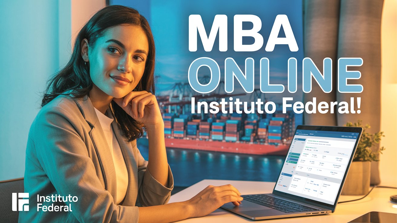 Inscrições reabertas para MBA gratuito e EAD do Instituto Federal! Garanta sua vaga em Logística e Comércio Exterior. São 250 vagas.