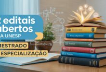A UNESP está com editais abertos para Mestrado e Especialização EAD em Educação. Vagas EAD e gratuitas. Inscreva-se já!