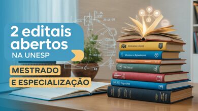 A UNESP está com editais abertos para Mestrado e Especialização EAD em Educação. Vagas EAD e gratuitas. Inscreva-se já!