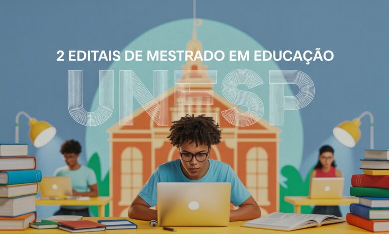 Sonha com um mestrado em Educação? A UNESP tem 2 editais para você. Confira os prazos e vagas para os programas de 2026 e inscreva-se já.