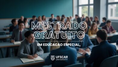 Inscrições abertas para o Mestrado em Educação Especial na UFSCar 2026. São 25 vagas! Confira o edital completo e prepare-se!
