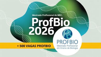 Mestrado para professores de Biologia: MEC e CAPES abrem 584 vagas para o PROFBIO 2026. Inscrições abertas! Saiba como participar.