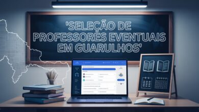 Última chance! Processo seletivo para professor em Guarulhos com inscrições até hoje. Vagas para educação infantil e fundamental.