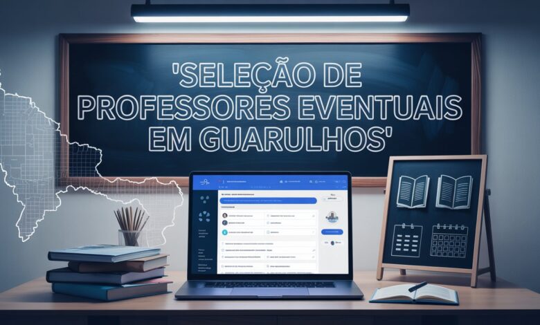 Última chance! Processo seletivo para professor em Guarulhos com inscrições até hoje. Vagas para educação infantil e fundamental.