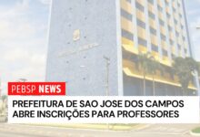 Prefeitura de São José dos Campos abre seleção para professores. Oportunidades para diversas áreas. Inscreva-se online até 22 de agosto!