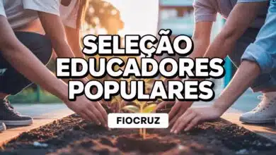 Processo seletivo Fiocruz 2025: Vagas para Educador Popular em Saúde para população de rua. Veja os requisitos e inscreva-se.