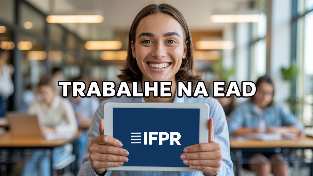 Processo seletivo IFPR 2025: Vagas para tutores, designers, pedagogos e mais em EaD. Remuneração por hora. Inscreva-se já!