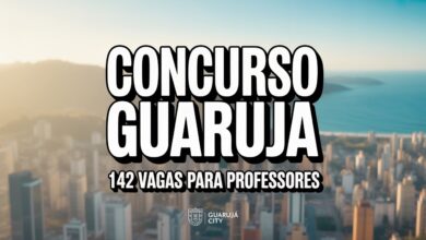Prefeitura de Guarujá lança edital para educação com 142 vagas. Chances para Professor de Educação Básica e Especial.