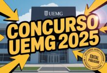 Concurso Público UEMG 2025: Edital aberto com 178 vagas para níveis médio e superior. Salários de até R$ 2.639,23. Veja o edital e participe!