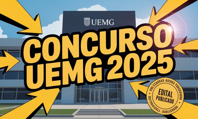 Concurso Público UEMG 2025: Edital aberto com 178 vagas para níveis médio e superior. Salários de até R$ 2.639,23. Veja o edital e participe!