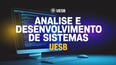 UESB abre 150 vagas para Análise de Sistemas EAD e gratuito! Inscrições até 19/09 sem vestibular, com seleção por histórico. Inscreva-se!