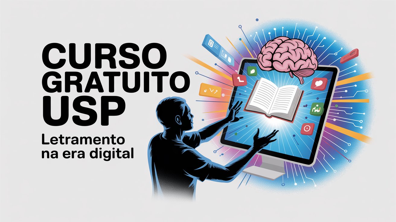 Esse curso EAD da USP sobre Letramento na Era Digital pode ser a oportunidade de qualificação gratuita que você, professor, tanto esperava!