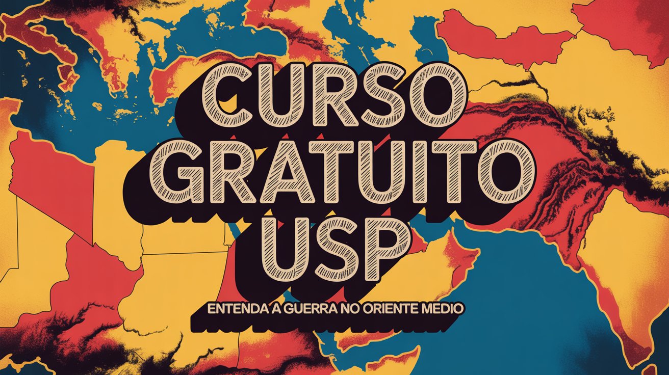 Quer entender o conflito Israel-Palestina? A FFLCH-USP lançou um curso online e gratuito sobre o tema. Inscreva-se já e garanta sua vaga!