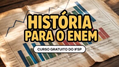 O IFSP Sertãozinho abriu as inscrições que podem definir sua aprovação: curso de História para o ENEM, online, gratuito!