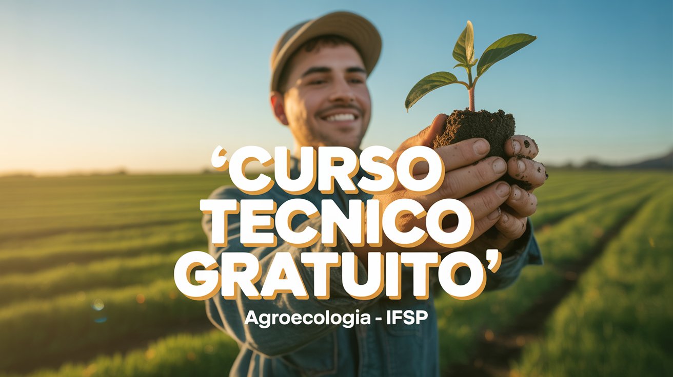 A Formação que o Campo Esperava: IFSP Lança Edital com 180 Vagas Gratuitas para Curso Técnico em Agroecologia!