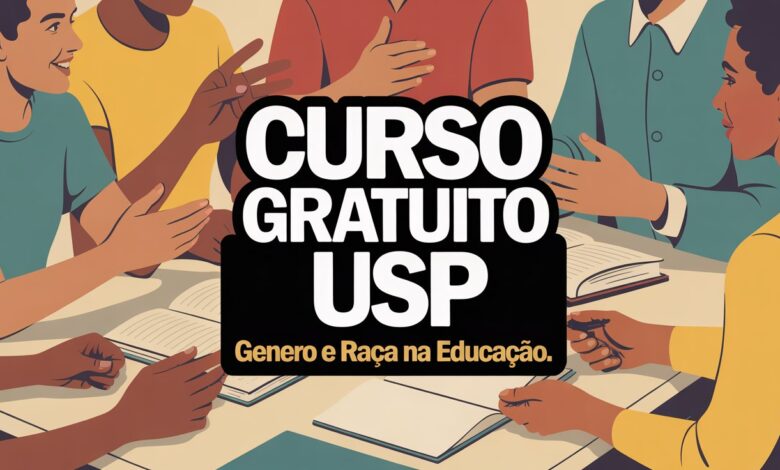A FEUSP abriu inscrições para um curso EAD gratuito sobre Gênero e Raça na Educação! São 200 vagas. Inscreva-se até 20 de setembro de 2025!