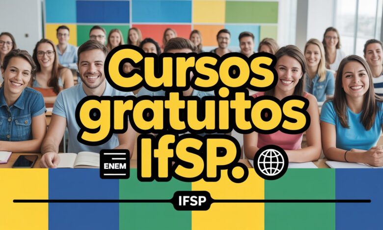 IFSP abre vagas para cursos de extensão gratuitos em São Paulo. Inscreva-se para turismo, garçom e preparatório ENEM. Vagas limitadas!