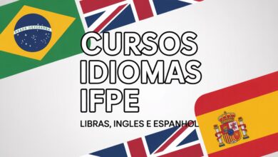 IFPE abre 100 vagas para cursos gratuitos de Inglês, Espanhol e Libras! Inscrições online até 09 de setembro. Saiba como participa!
