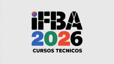 Oportunidade: Cursos técnicos gratuitos no IFBA para 2026. Se você já tem ensino médio completo, essa é a sua chance. Inscrições abertas!