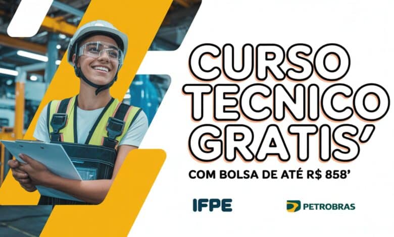 Busca qualificação? IFPE oferece cursos de Segurança do Trabalho e PCP com auxílio financeiro. Vagas limitadas, veja os requisitos e inscreva-se.