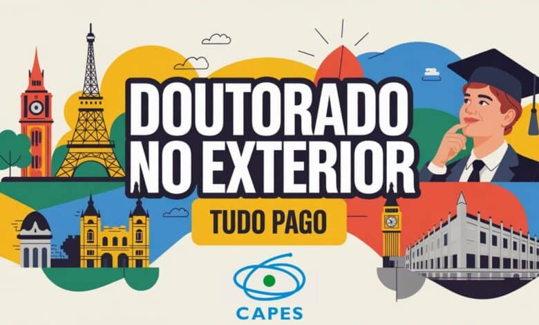 A CAPES abriu edital para Doutorado Sanduíche no exterior! Saiba como se inscrever na bolsa que pode transformar sua carreira acadêmica.