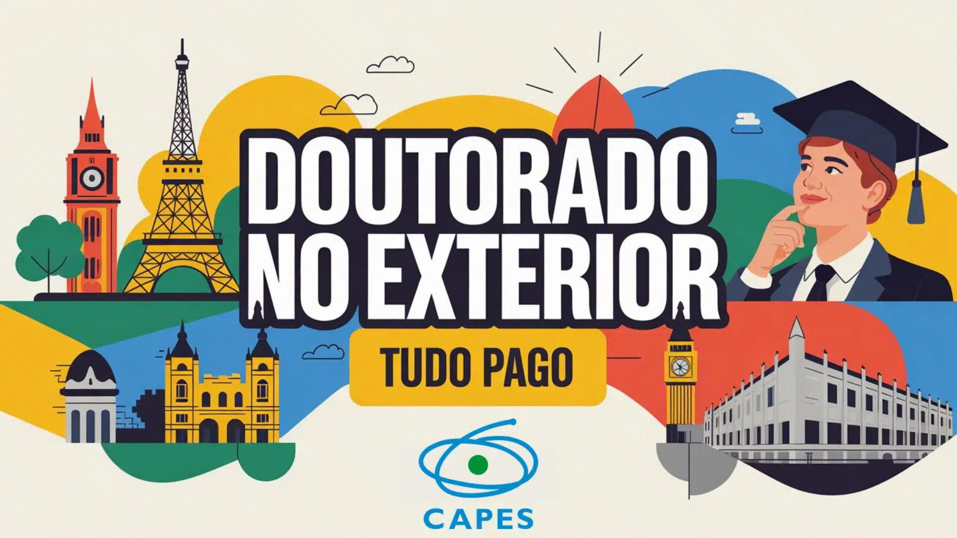 A CAPES abriu edital para Doutorado Sanduíche no exterior! Saiba como se inscrever na bolsa que pode transformar sua carreira acadêmica.